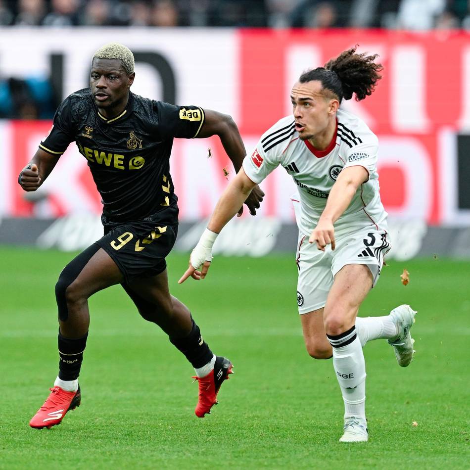 Bundesliga am Sonntag: Köln punktet nach 0:2-Rückstand in Frankfurt – Union und St. Pauli mit Remis