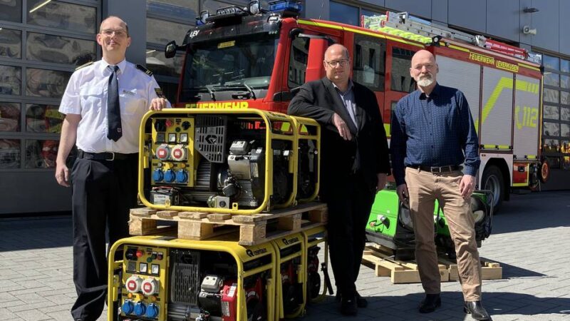 Hilfe für Nikopol: Leverkusen schickt Generatoren in umkämpfte Partnerstadt