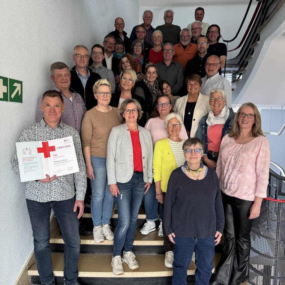 Auszeichnung für besondere Treue: In Kevelaer fand die große Blutspenderehrung statt