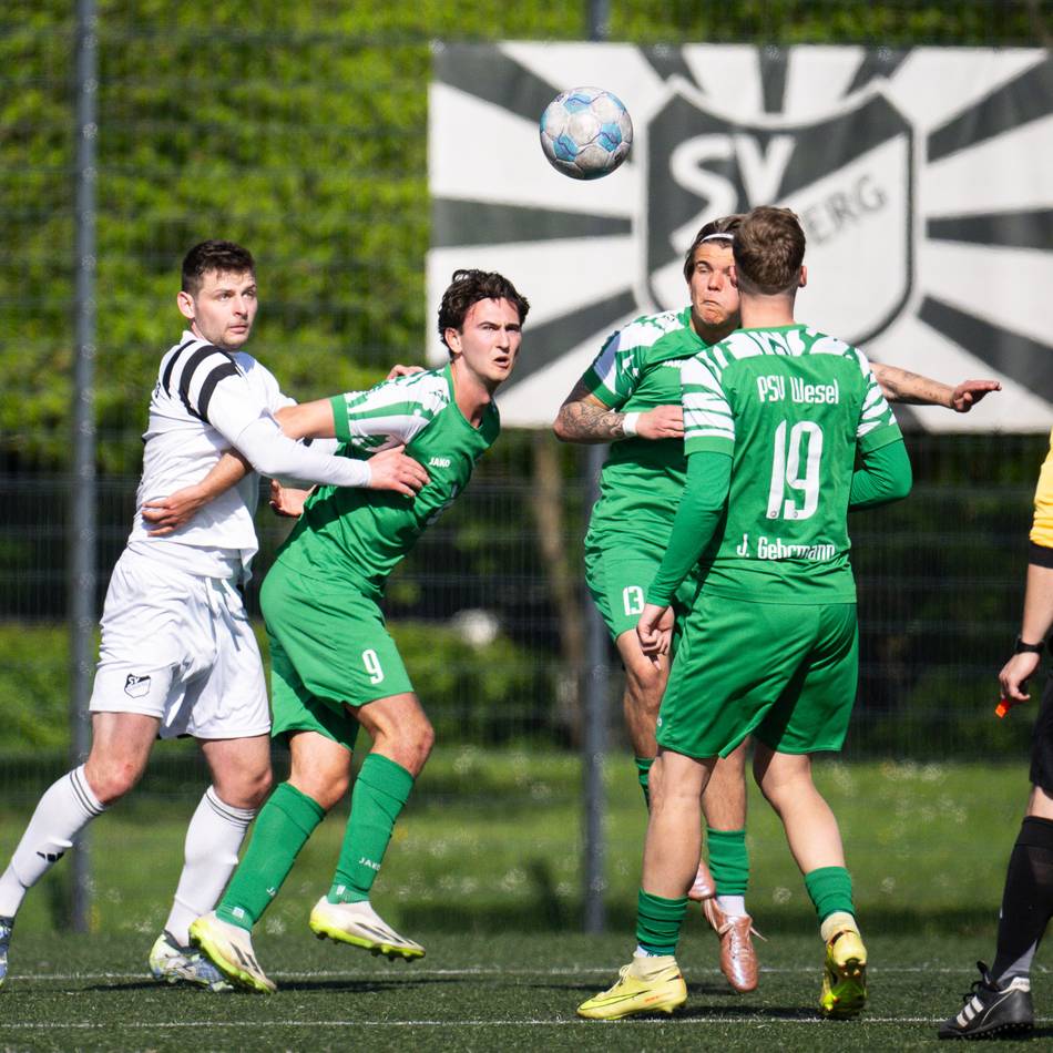 Heimpleite gegen PSV Wesel: Bitterer Rückschlag für den SV Budberg im Aufstiegsrennen