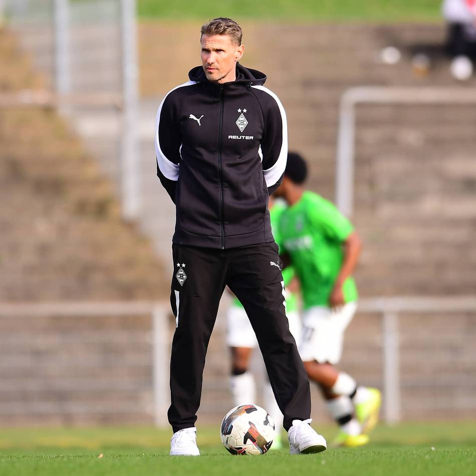 Vizemeisterschaft möglich: Für Borussias U23-Coach Kirch ist die Tabelle „gar kein Thema“