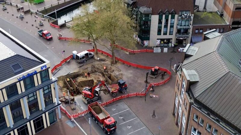 Bombenverdacht in Kleve: Kampfmittelräumdienst beendet Blindgängersuche in der Innenstadt
