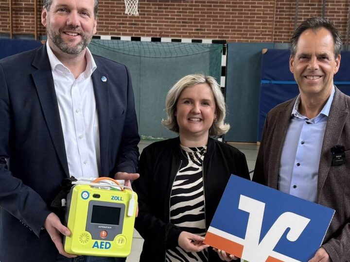 Notfallvorsorge im Sport: Defibrillatoren sollen Leben in Turnhallen retten