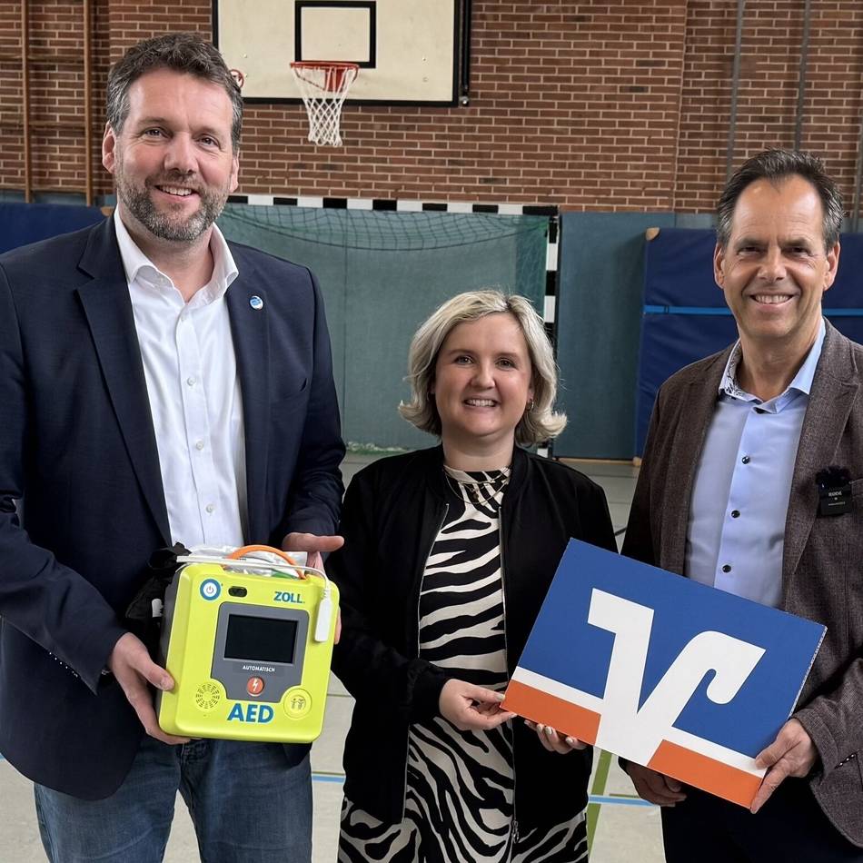 Notfallvorsorge im Sport: Defibrillatoren sollen Leben in Turnhallen retten