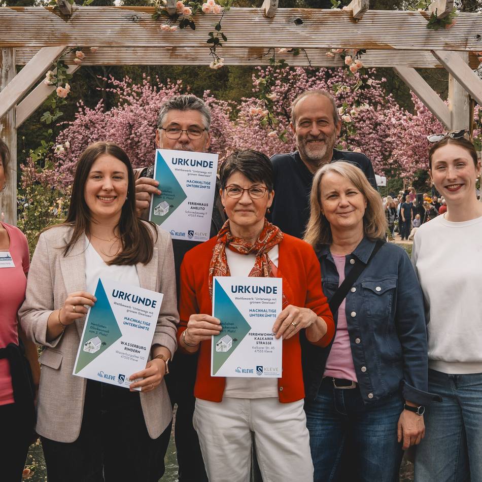 Tourismus in Kleve: Ferienwohnung gewinnt Nachhaltigkeitswettbewerb