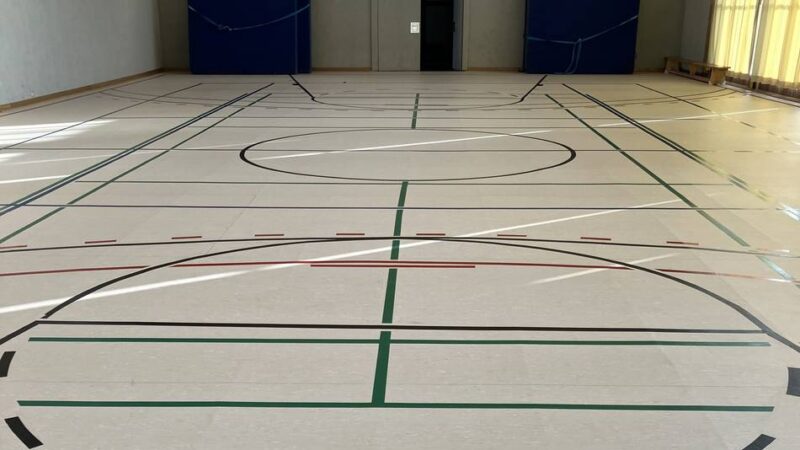 Am Geroweiher in Mönchengladbach: Denkmalgeschützte Turnhalle ist fertig saniert