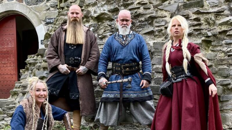 Cosplay-Event auf Schloss Burg: „Vikings“-Fans feiern sich und ihre Stars