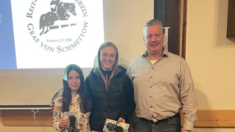 Wahlen und Ehrungen: Zwei neue Ehrenmitglieder beim RFV Eversael