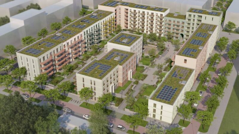 Immobilien in Düsseldorf : Baustart für 215 Wohnungen in Grafental