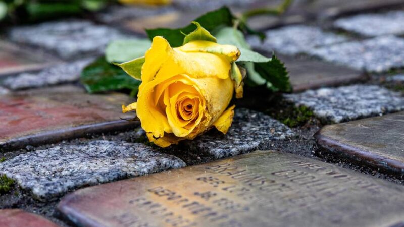 Veranstaltung der VHS: Spaziergang zu den Stolpersteinen in der Düsseldorfer Altstadt