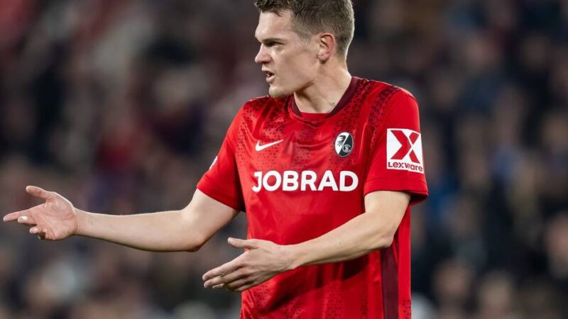 Freiburg-Profi wütet: Geldstrafe für Ginter nach Tritt gegen Schiedsrichter-Tür