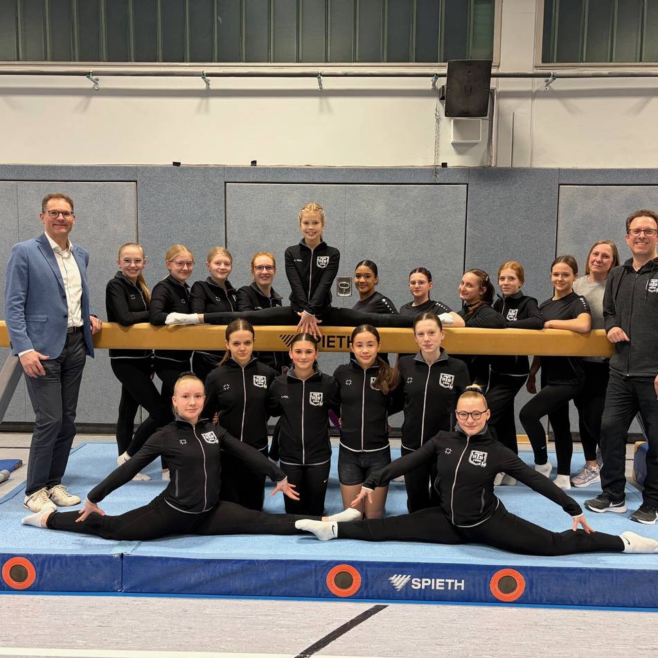 Sportförderung: Neuer Schwebebalken für den Haaner TB