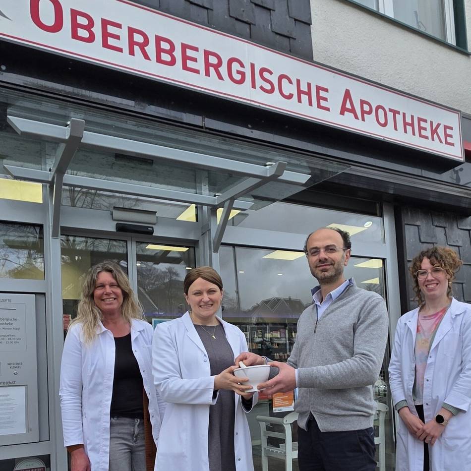 Leitungswechsel bei der Hückeswagener Institution: Freundschaftliche Übernahme der Oberbergischen Apotheke