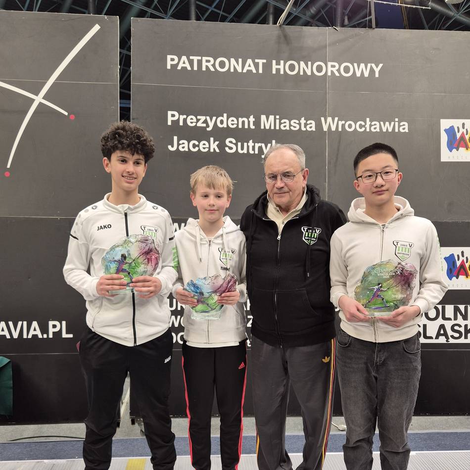 Erfolge in Breslau: Fechter des TV Ratingen holen Turniersiege in Polen