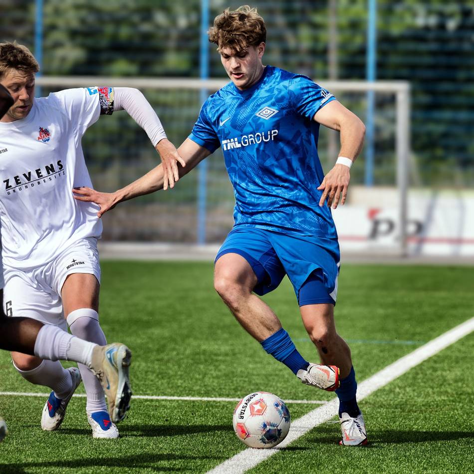 Im Abstiegskampf: Viel Zeit bleibt den Sportfreunden Baumberg nicht mehr