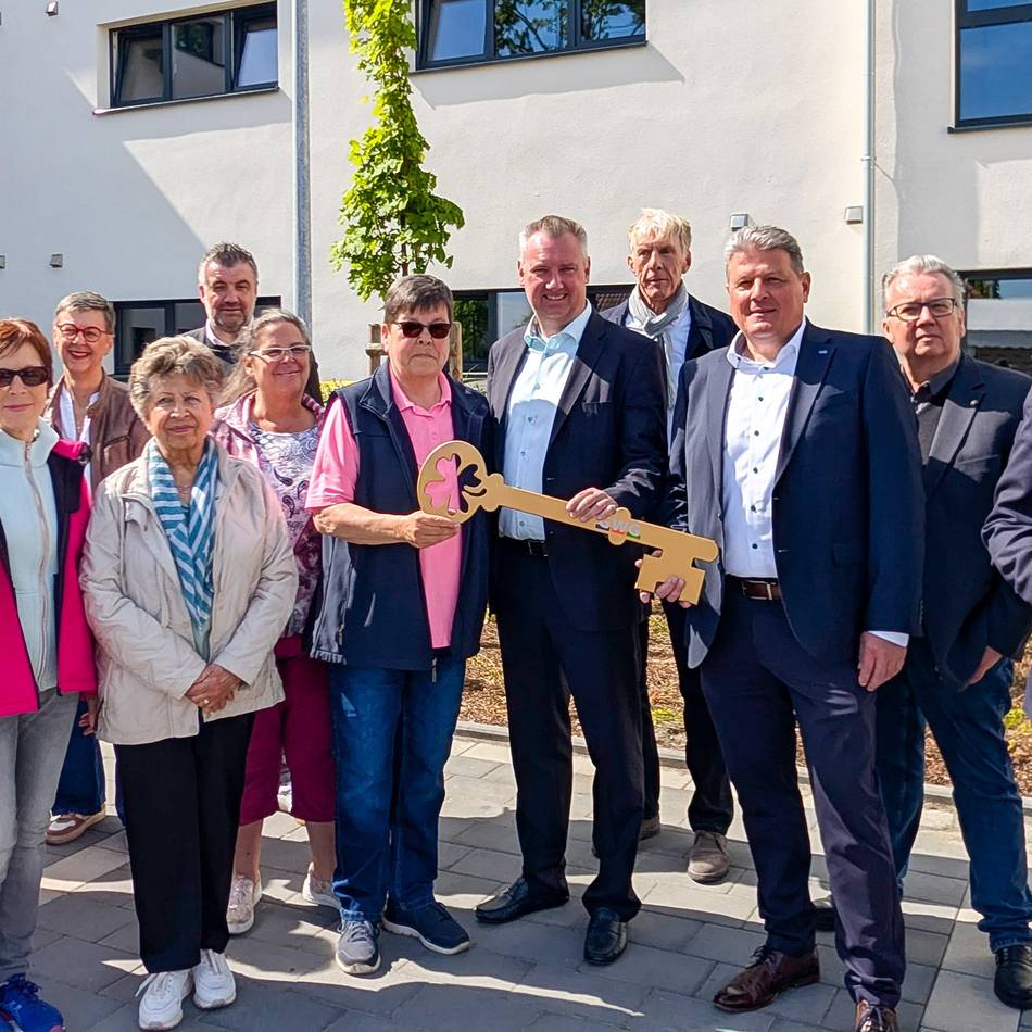 Schlüsselübergabe in Niederkrüchten: 26 neue Wohneinheiten für 6,5 Millionen Euro
