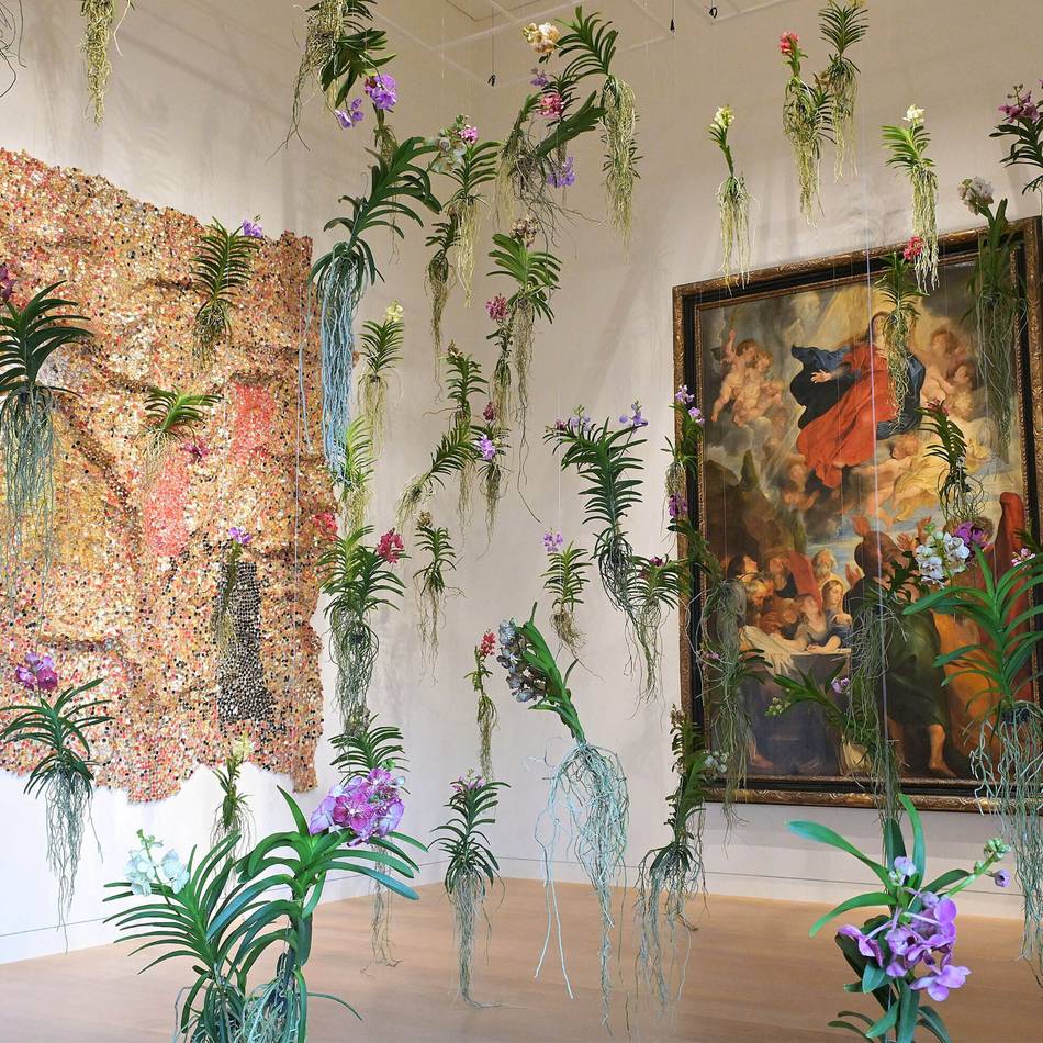 „Palastblühen“ in Düsseldorf: Wo Kunst zur Kulisse wird