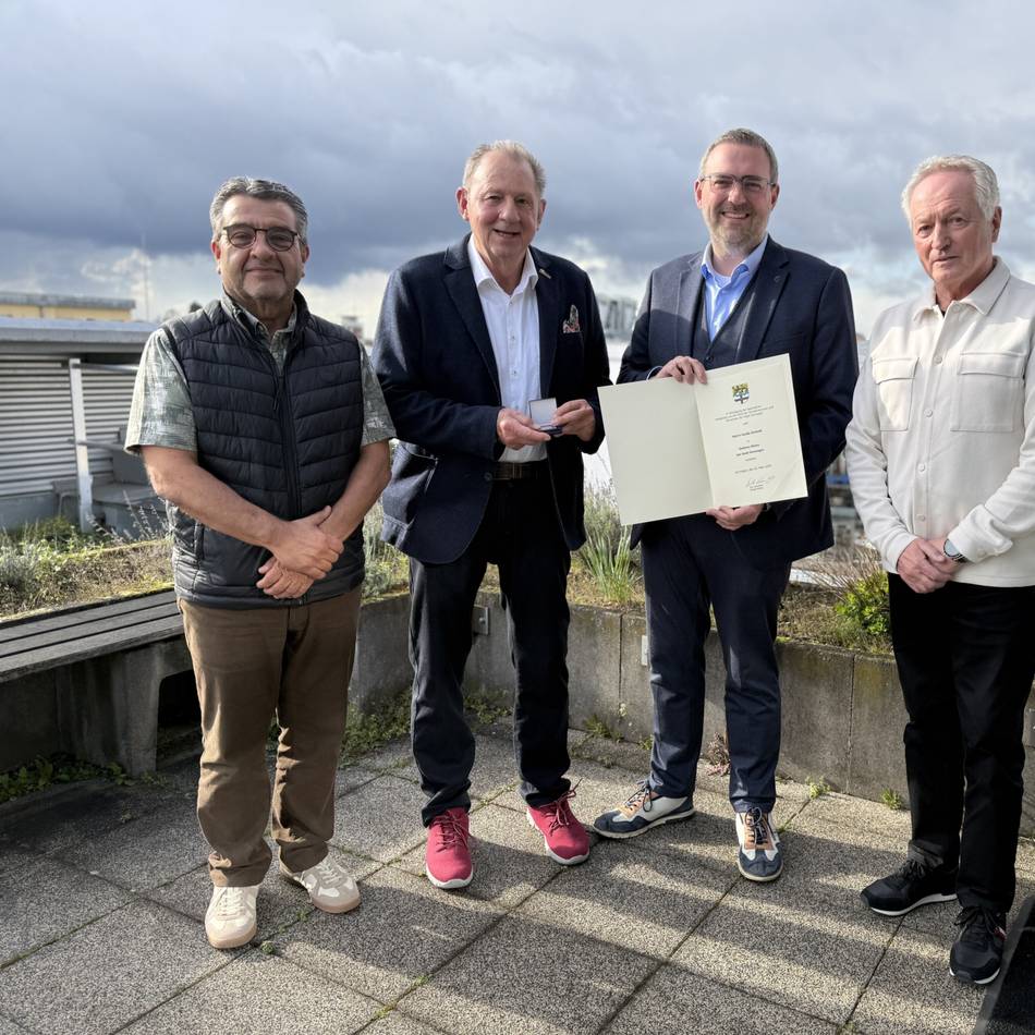 Großen Einsatz für Dormagen gewürdigt: Seltene Auszeichnung für Guido Schenk