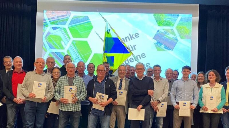 Sportverein in Weeze: TSV Weeze ehrt jahrelange Mitglieder