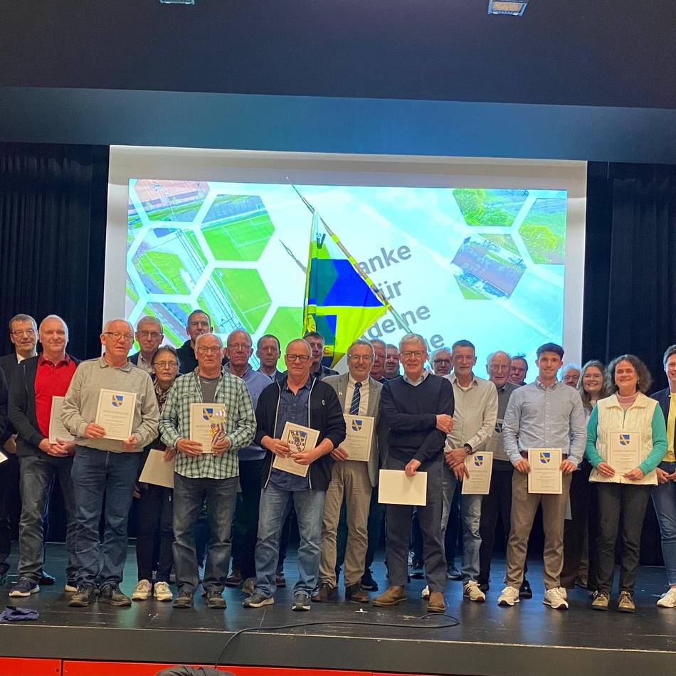 Sportverein in Weeze: TSV Weeze ehrt jahrelange Mitglieder