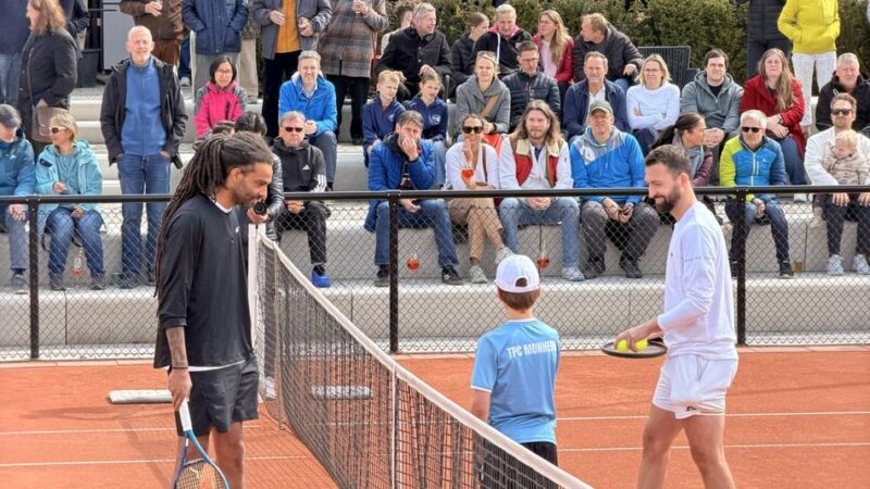 Ein Gemeinschaftsprojekt: Tennis- und Padelclub freut die neue Anlage in Monheim
