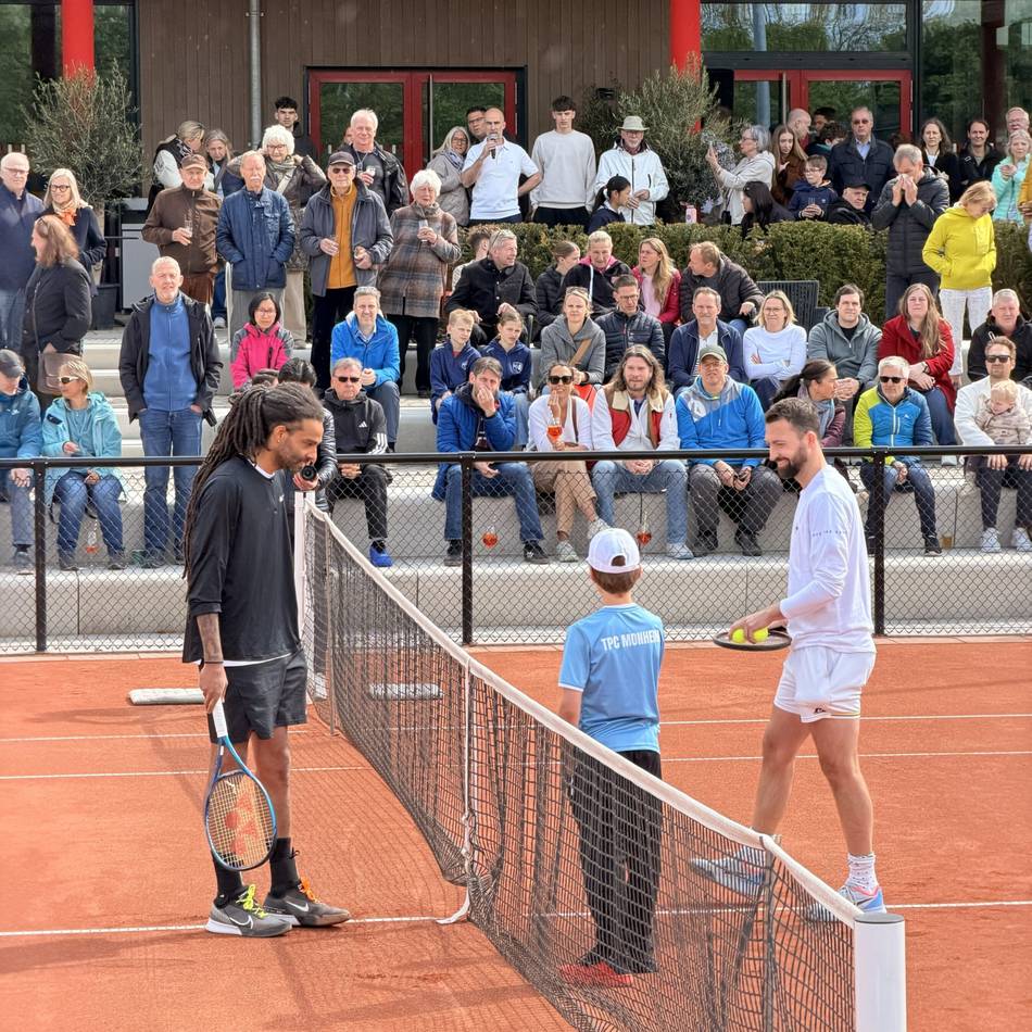 Ein Gemeinschaftsprojekt: Tennis- und Padelclub freut die neue Anlage in Monheim