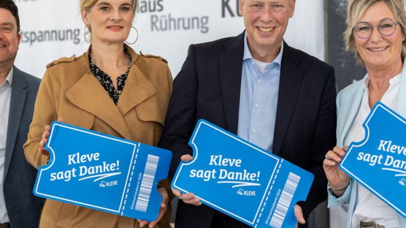 Premiere in Kleve: Stadt feiert erstmals ihre Ehrenamtler mit großem Abend
