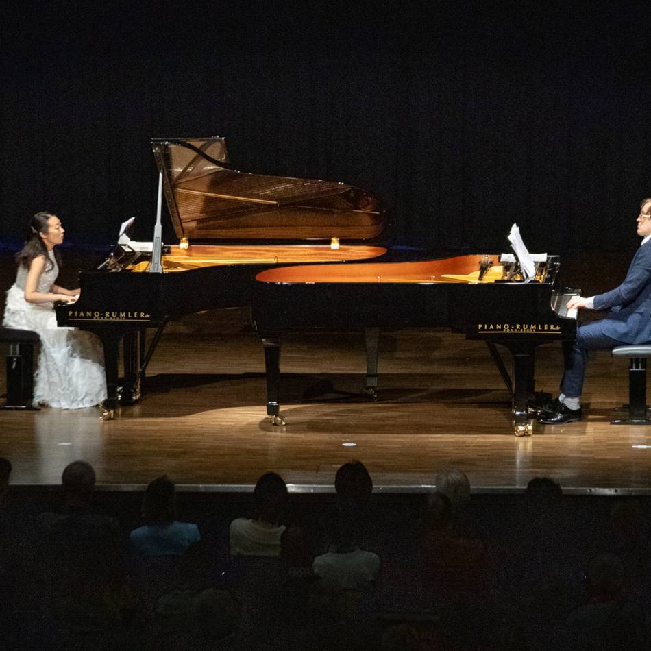Meisterkonzert in Erkelenz: Ein Klavierduo „wie eine gute Ehe“