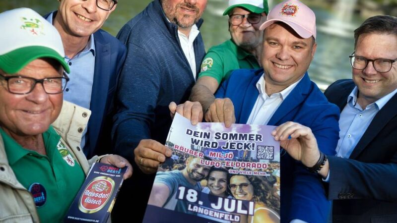 Karneval im Sommer in Langenfeld: Das „Bütz & Beats“-Festival feiert am 18. Juli Premiere