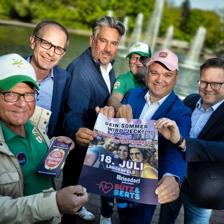 Karneval im Sommer in Langenfeld: Das „Bütz & Beats“-Festival feiert am 18. Juli Premiere