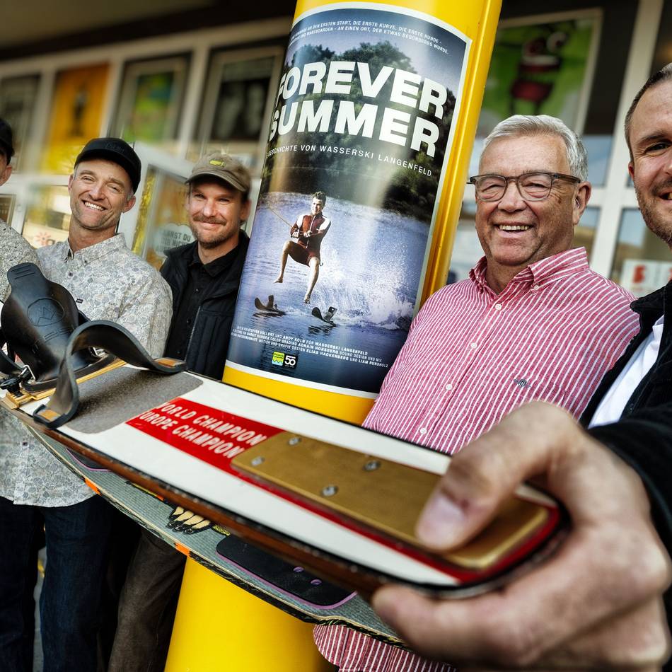 Sport in Langenfeld: Wasserskianlage feiert Jubiläum mit Film-Premiere