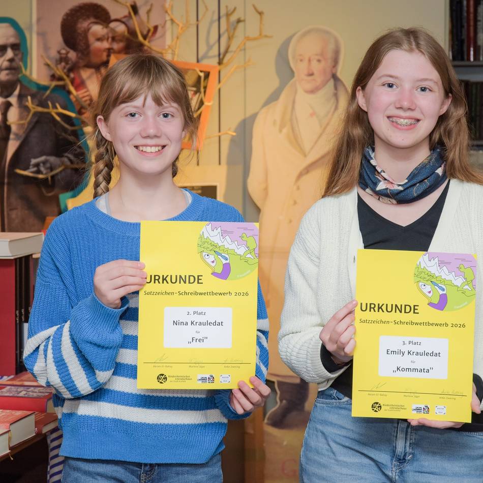 Für Nachwuchs-Autorinnen: Literaturhaus-Preis für zwei Klever Schülerinnen