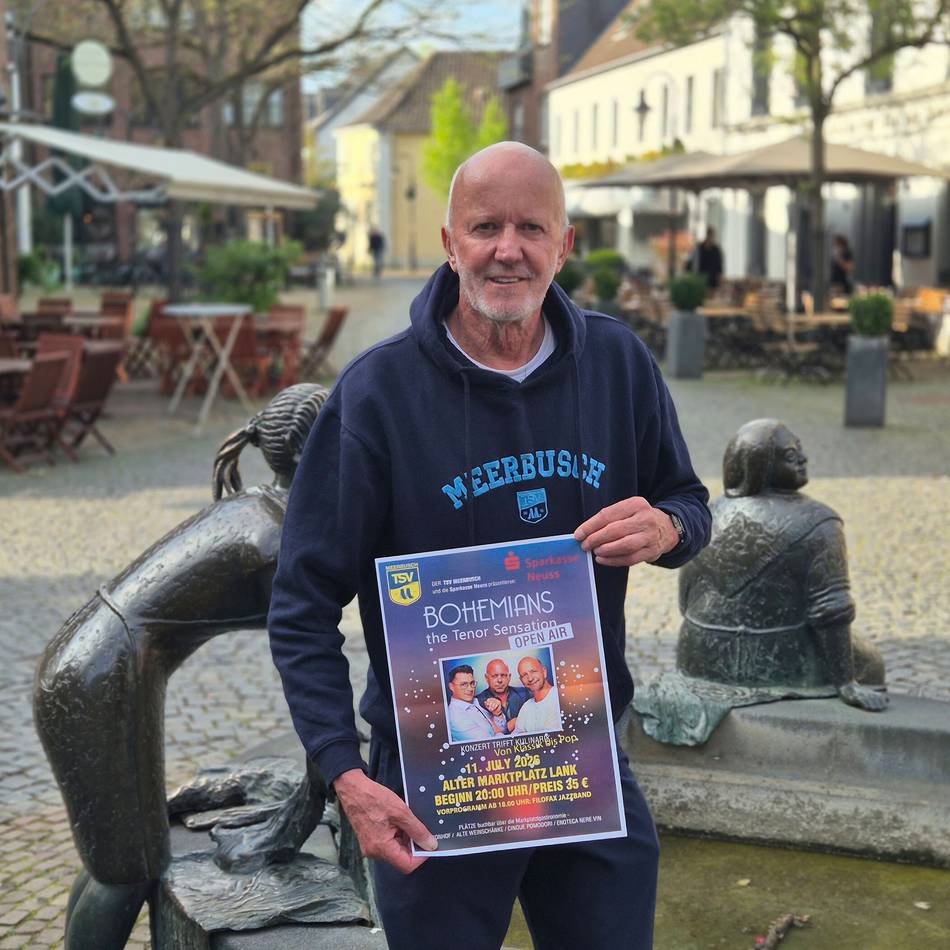 Open-Air-Konzert in Meerbusch: Alter Markt soll wieder zur Bühne werden