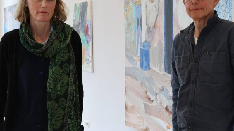 Vernissage in Grevenbroich: Künstlerpaar tauscht die Handschrift