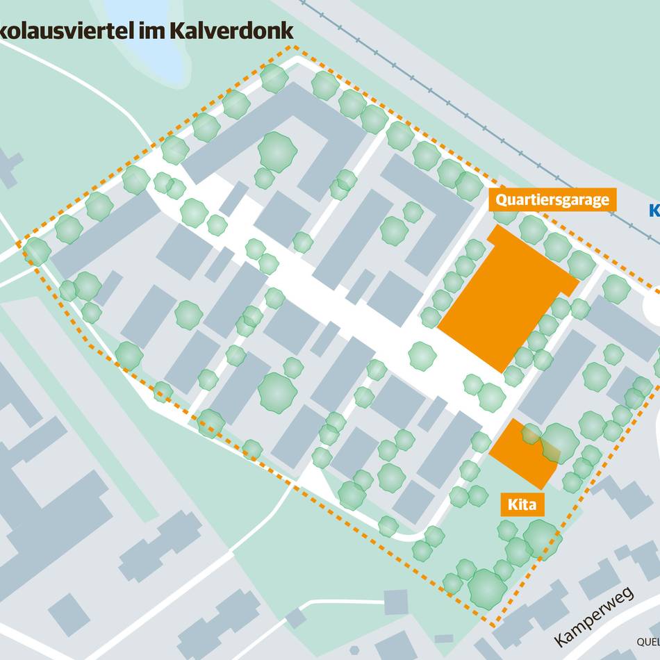 Neubaugebiet in Meerbusch: Wie viele Parkplätze braucht das autoarme Nikolausquartier?