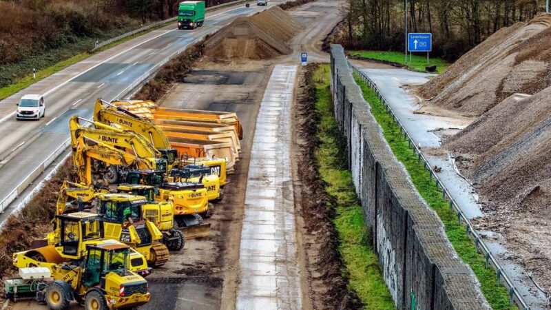 Verkehr in Düsseldorf: Nachtsperrungen auf der A59 in Richtung Düsseldorf
