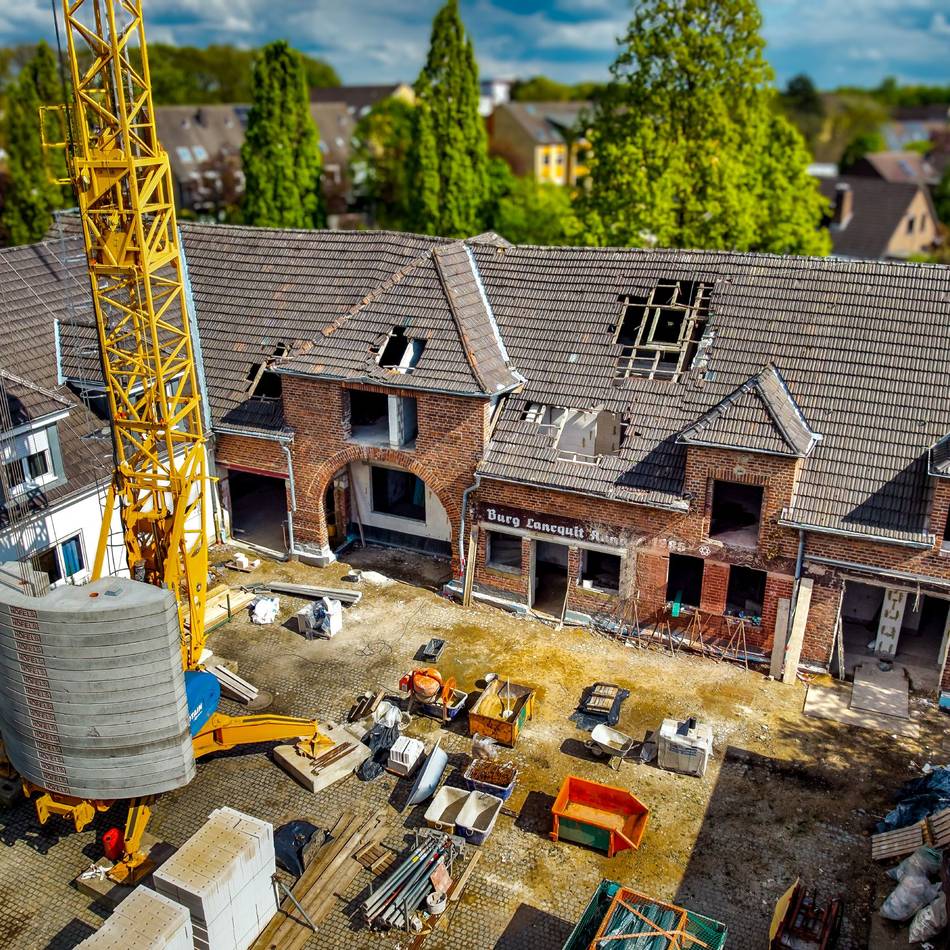 Bauen in Langenfeld: Auf Gut Langfort entstehen zehn neue Wohnungen