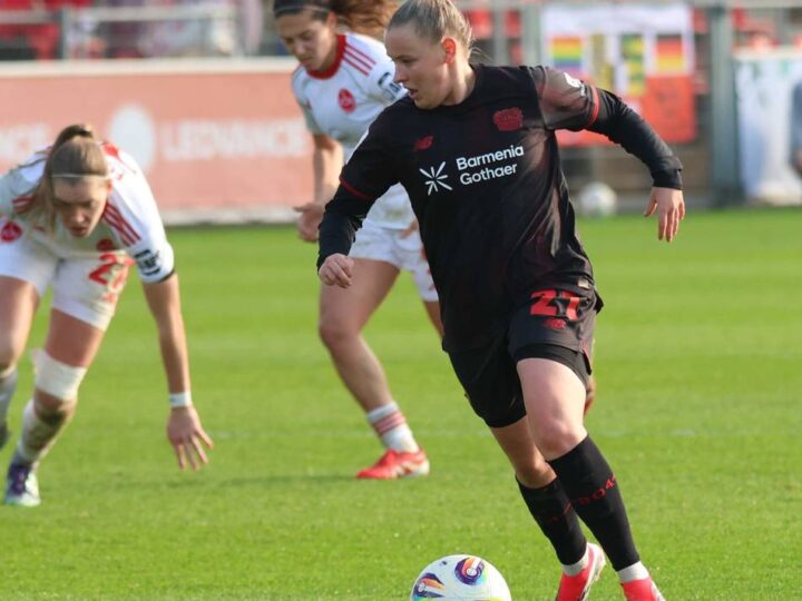 Vor dem Heimspiel gegen Freiburg: Bayers Frauen geben Platz drei nicht auf – Merino Gonzales bleibt bis 2028
