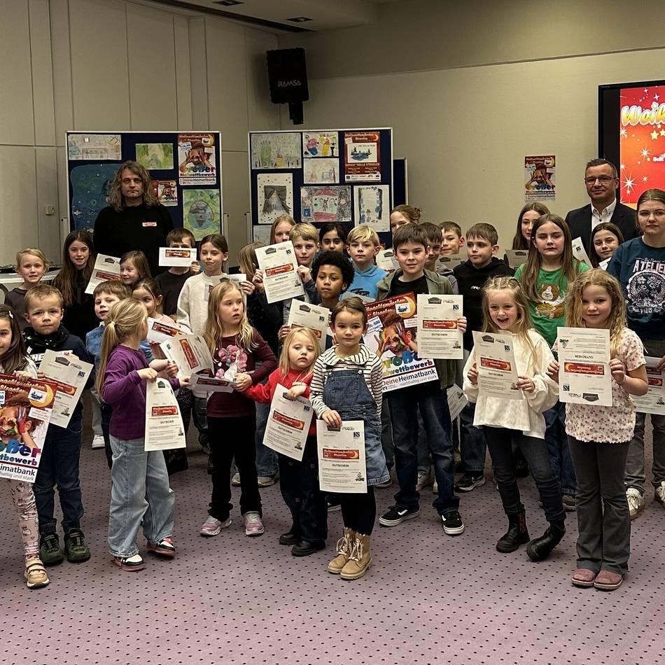 Aktion in Straelen: Die Gewinner des Malwettbewerbs zum Weihnachtsmärchen