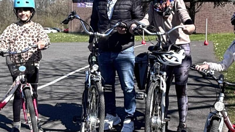 Heimatreporter im Grenzland: Fahrradaktion und Benefizkonzert