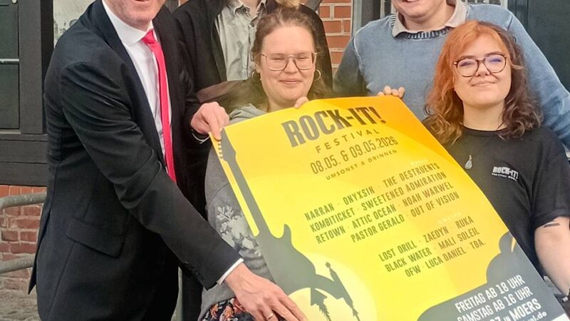 Festival in Moers: Musik hören und „Frickeln“ bei „Rock-it!“ 2026