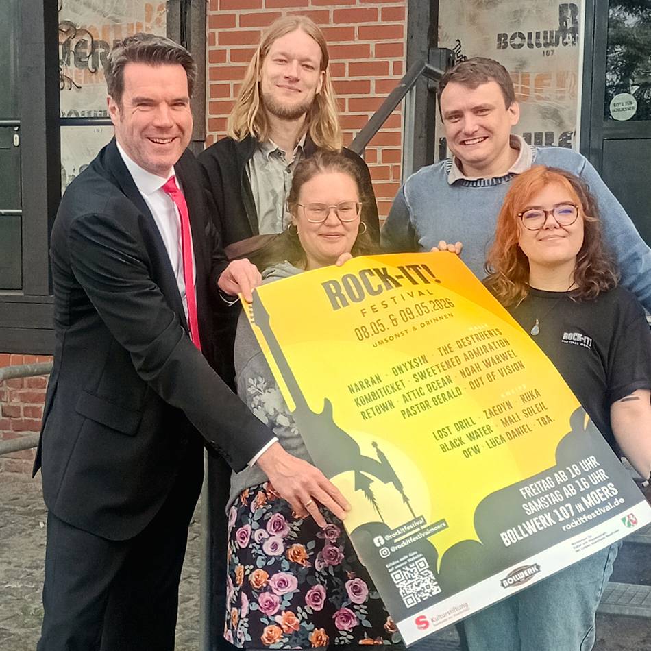 Festival in Moers: Musik hören und „Frickeln“ bei „Rock-it!“ 2026