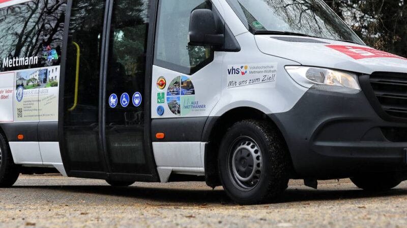 Bürgerbus Mettmann: Defekt zwingt beliebten Bürgerbus erneut in die Werkstatt