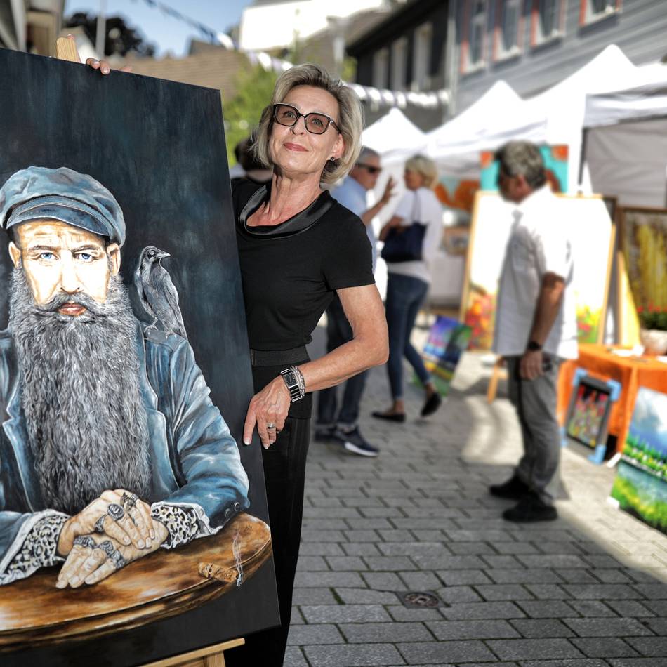 Jubiläum in Mettmann: Kunstmeile lockt zum 20. Mal in die Innenstadt