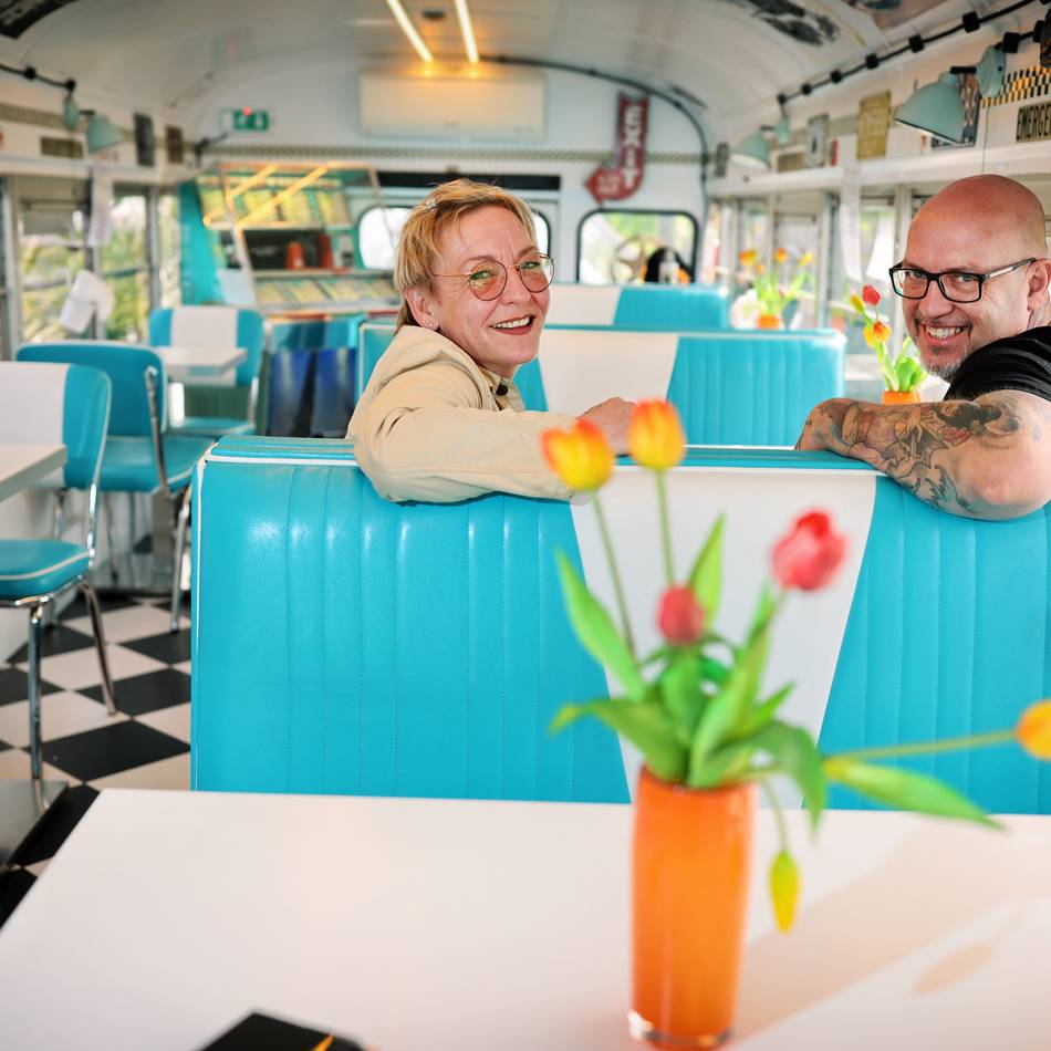 Gastro-Szene Hilden: Kult-Imbiss im US-Army-Bus steht zum Verkauf