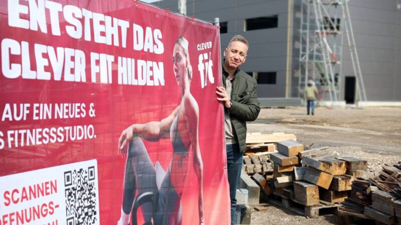 Umzug in Hilden: Clever Fit öffnet bald bis Mitternacht – an neuem Standort