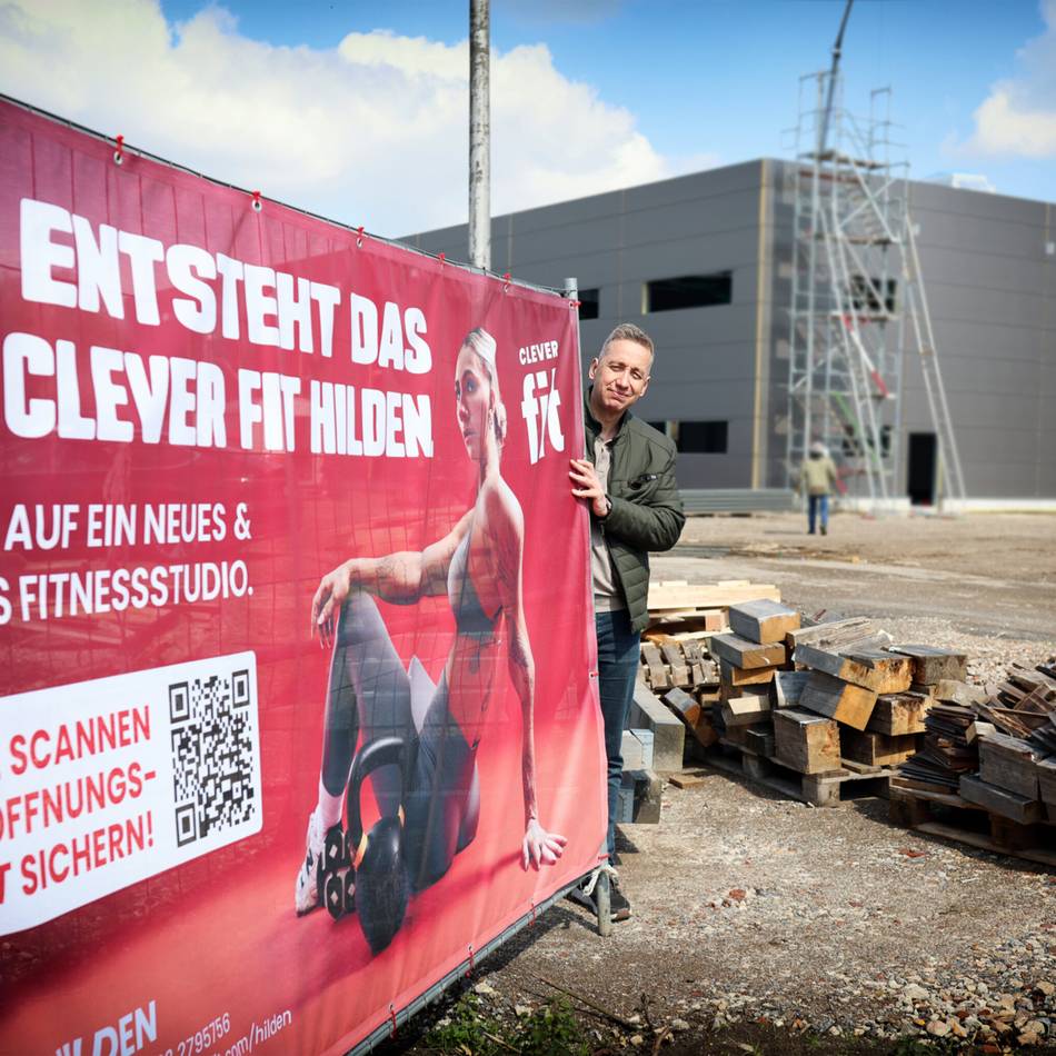 Umzug in Hilden: Clever Fit öffnet bald bis Mitternacht – an neuem Standort