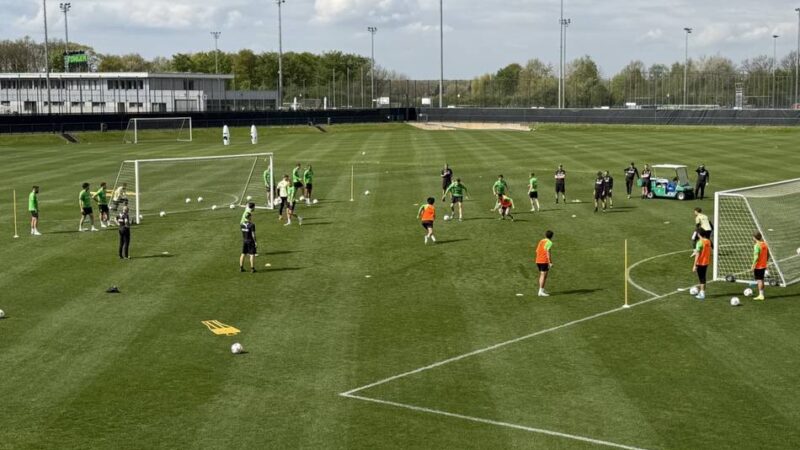 Eindrücke vom Abschlusstraining: Für einen großen Namen könnte es eng werden bei Borussia – Diks wird laut