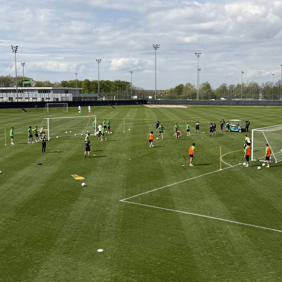 Eindrücke vom Abschlusstraining: Für einen großen Namen könnte es eng werden bei Borussia – Diks wird laut