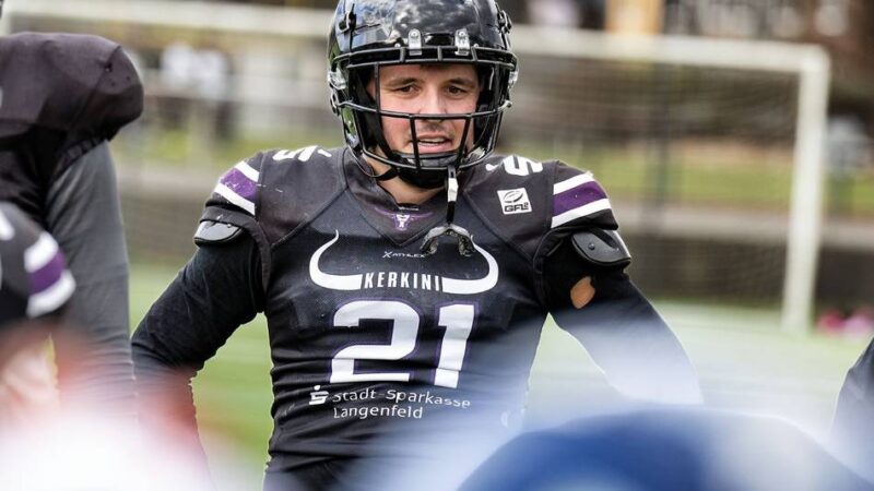 Yannick Steger im Interview: Das ist der letzte Mann der Langenfeld Longhorns